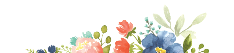 Blog flower header